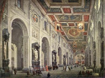 喬萬尼 保羅 帕尼尼 Interior Of The Santa Giovanni In Laterno In Rome 喬萬尼 保羅 帕尼尼 Interior Of The Santa Giovanni In Laterno In Rome